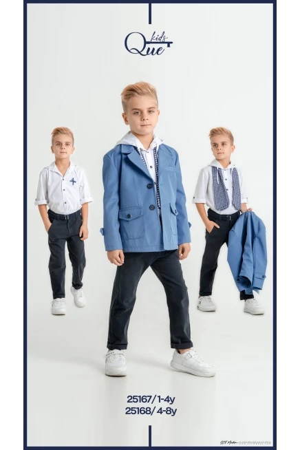 1-4 سنة صبي بدله ستره مع سروال