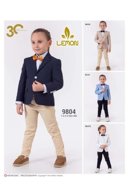 1-4 ГОДА мальчик Костюм с пиджаком и брюками