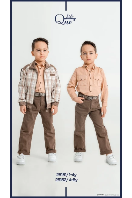 1-4 YEAR Boy PANT SUIT  WITH RAINCOAT