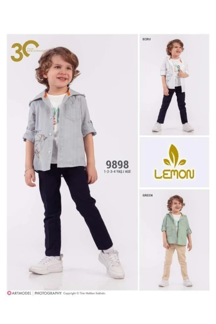 1-4 ГОДА мальчик Футболка рубашка брюки костюм