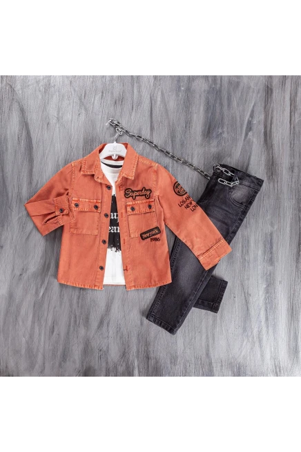 1-4 ГОДА мальчик Футболка рубашка брюки костюм