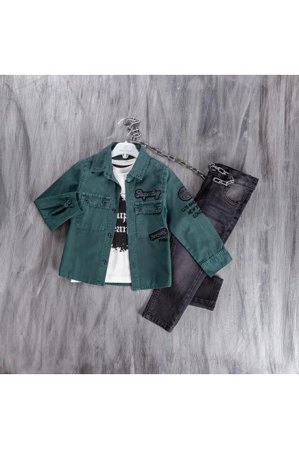 1-4 ГОДА мальчик Футболка рубашка брюки костюм