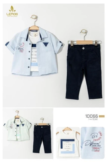 1-4 YEAR Boy SHORTS SET WITH SHIRT