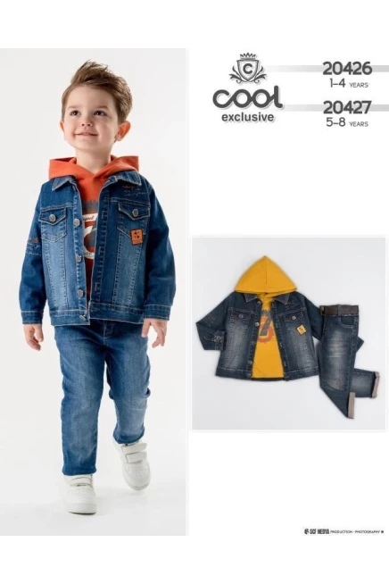 1-4 YEAR TODDLER PANT SUIT WITH COAT