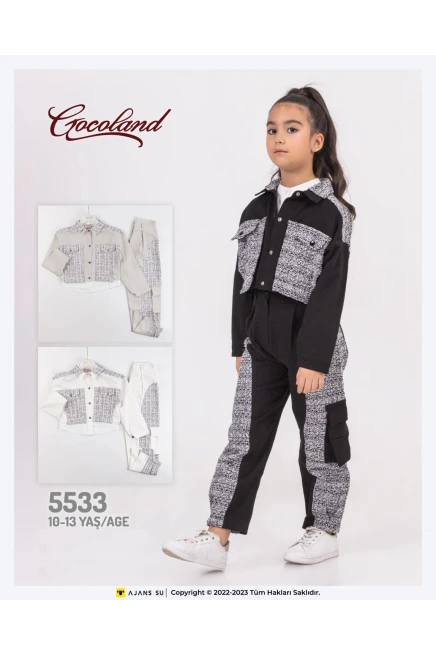 10-13 ГОДА девочка Костюм с пиджаком и брюками