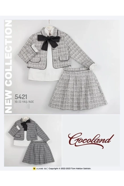 10-13 ГОДА девочка  пиджак с юбкой комплект