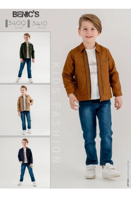 Yakali Klasik Ceketli Penyeli Pantolonlu Takim