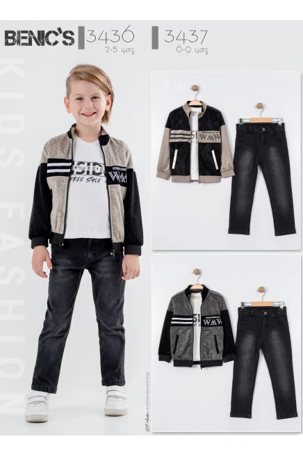 2-5 YEAR Boy PANT SUIT WITH JACKET