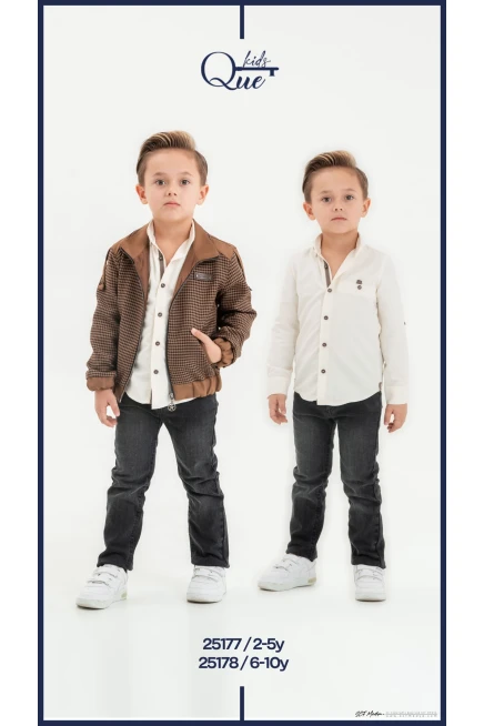 2-5 سنة صبي بدله ستره مع سروال