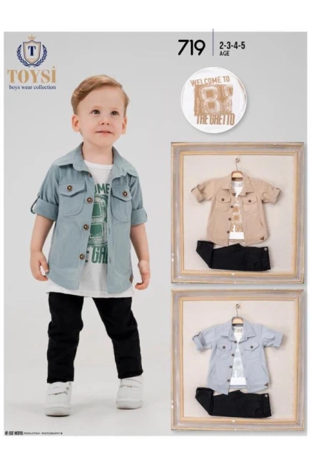 2-5 YEAR Boy PANT SUIT WITH JACKET