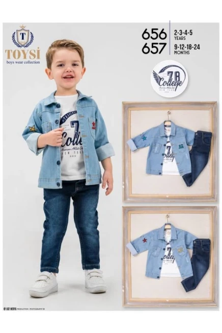 2-5 YEAR Boy PANT SUIT WITH JACKET
