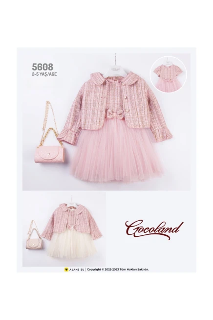 2-5 YEAR Girl DRESS WITH JACKET