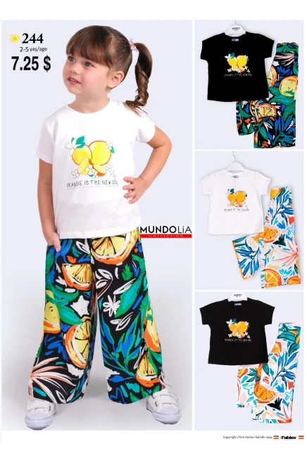 2-5 ГОДА девочка Футболка рубашка брюки костюм