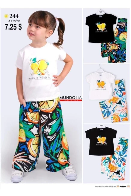 2-5 ГОДА девочка Футболка рубашка брюки костюм