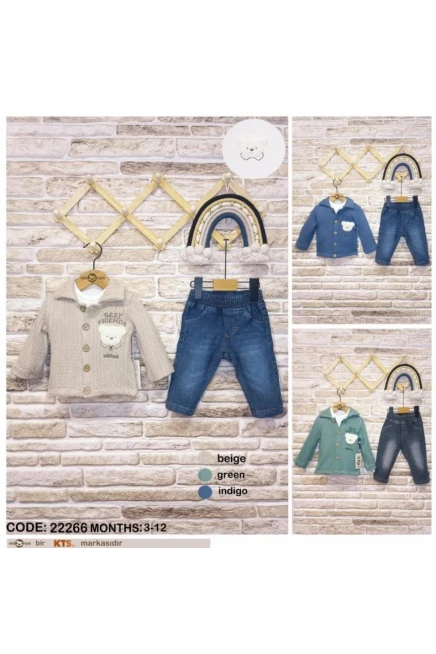 Nakişli Hirka Pantolon Takim