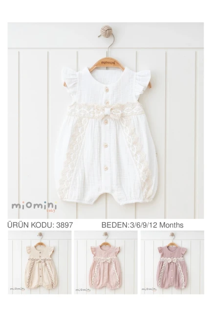 3-12 MONTH Girl OVERALLS