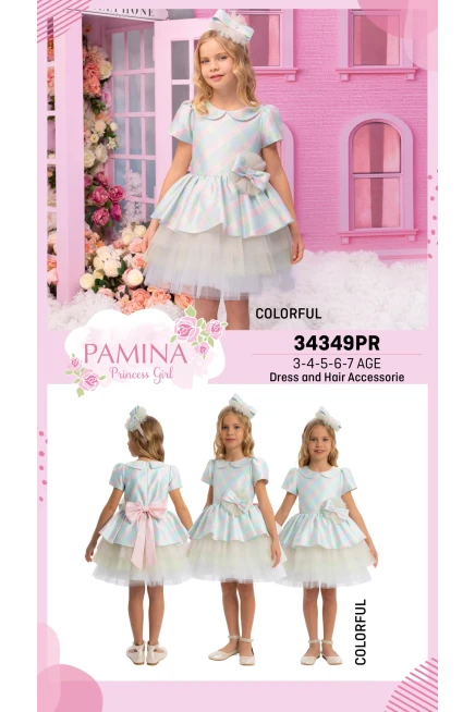 3-7 سنة فتاة فستان