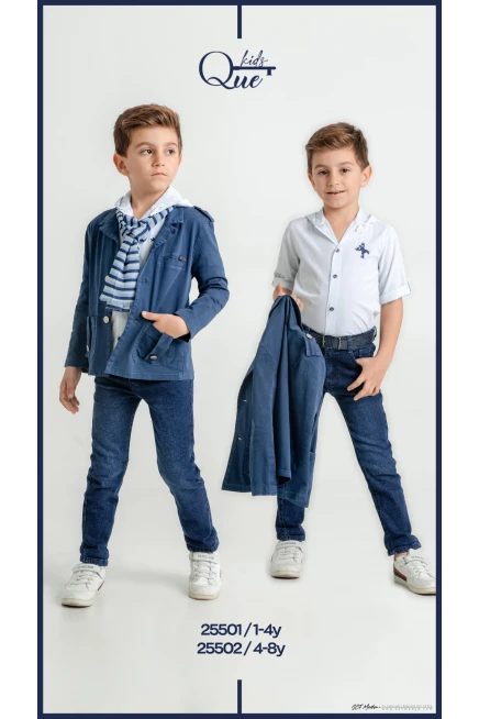 4-8 YEAR Boy PANT SUIT WITH CASUAL JACKET