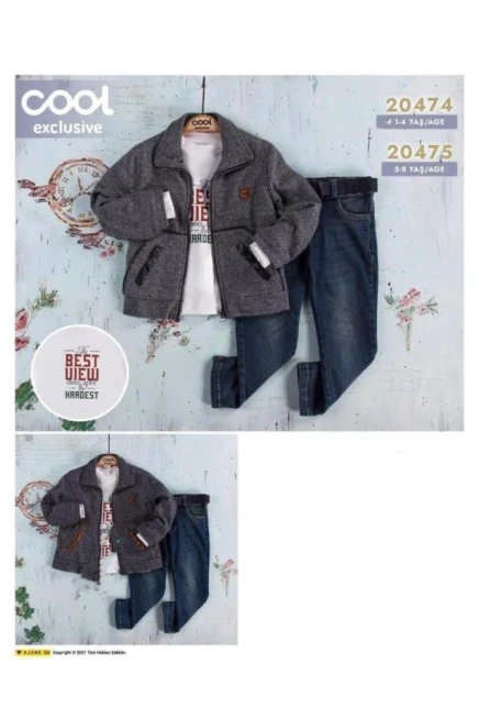 5-8 YEAR Boy PANT SUIT WITH JACKET