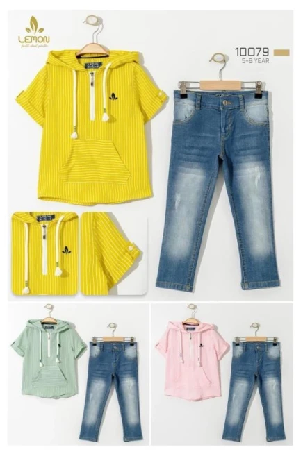 5-8 سنة صبي بدله قميص مع شورت