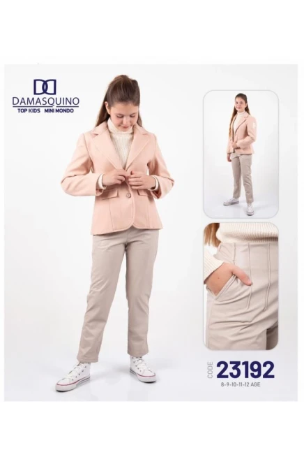 6-12 ГОДА девочка Костюм с пиджаком и брюками