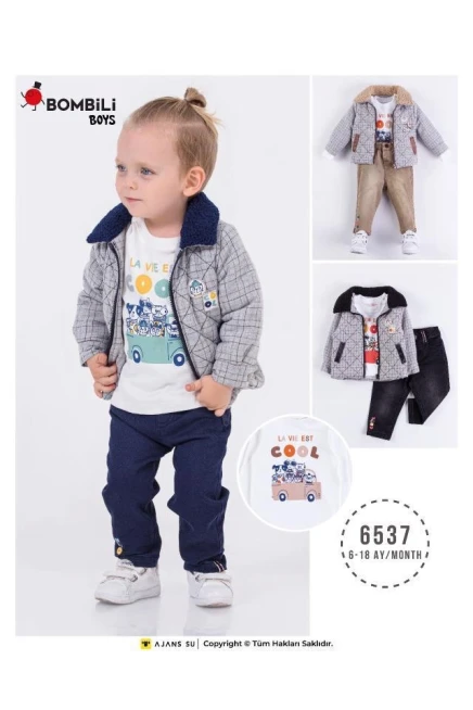 6-18 месяц мальчик Костюм с пиджаком и брюками