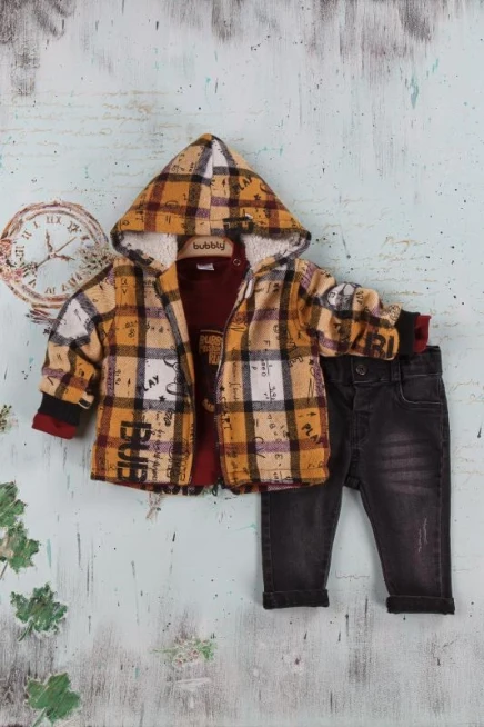 6-24 شهر  قياس أشهر ستره كارديجان مع سروال