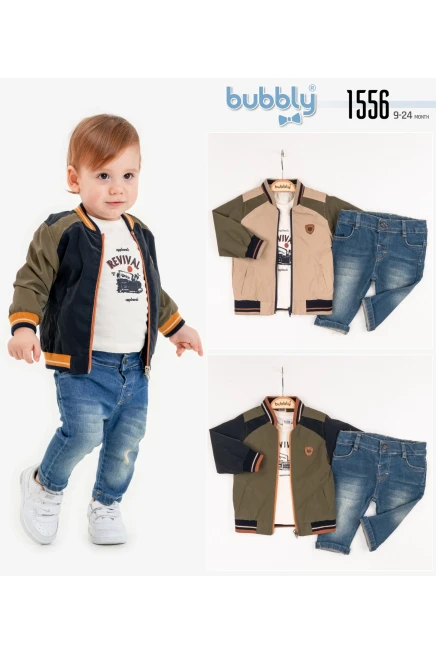 6-24 MONTH Boy PANT SUIT WITH CASUAL JACKET