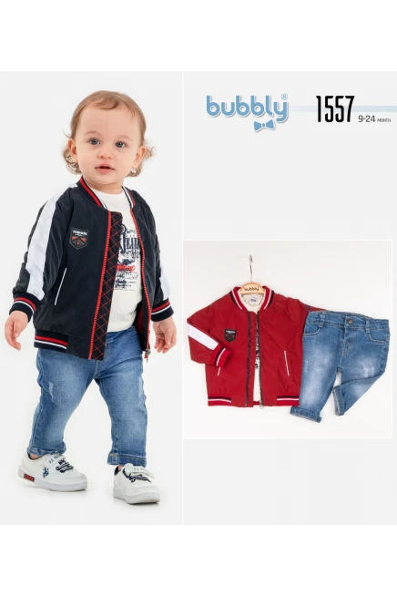 6-24 شهر صبي بدله ستره رياضية مع سروال