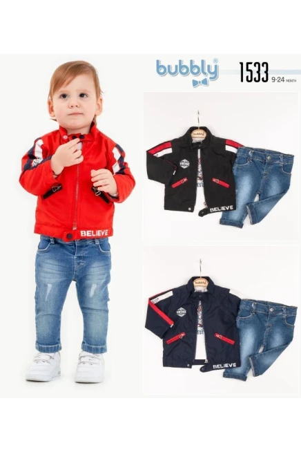 6-24 месяц мальчик Костюм с пиджаком и брюками