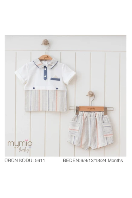 Dokuma Tişört Şort Takım