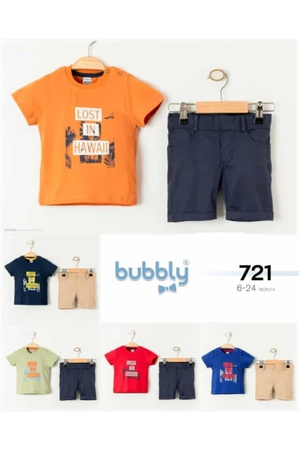 6-24 MONTH Boy SHORTS SET WITH T-SHIRT