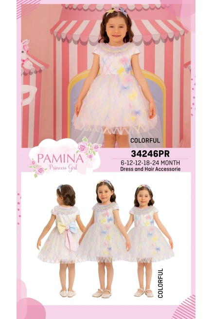 6-24 شهر فتاة فستان