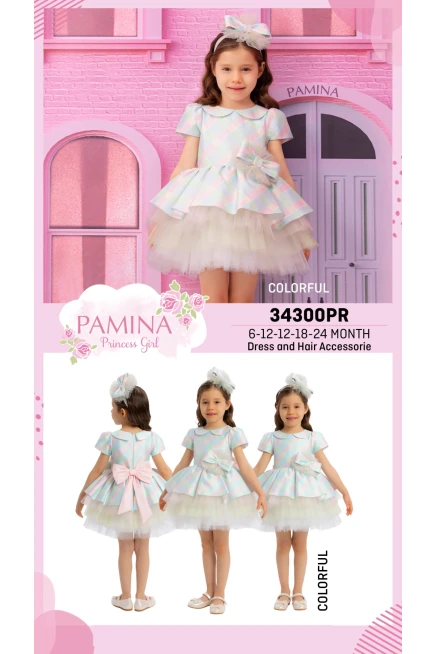 6-24 شهر فتاة فستان