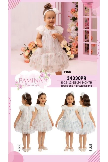 6-24 شهر فتاة فستان