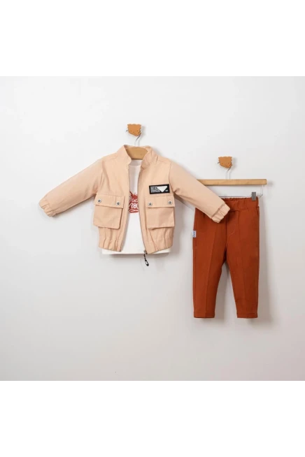 9-24 شهر صبي بدله ستره مع سروال