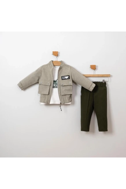 9-24 شهر صبي بدله ستره مع سروال