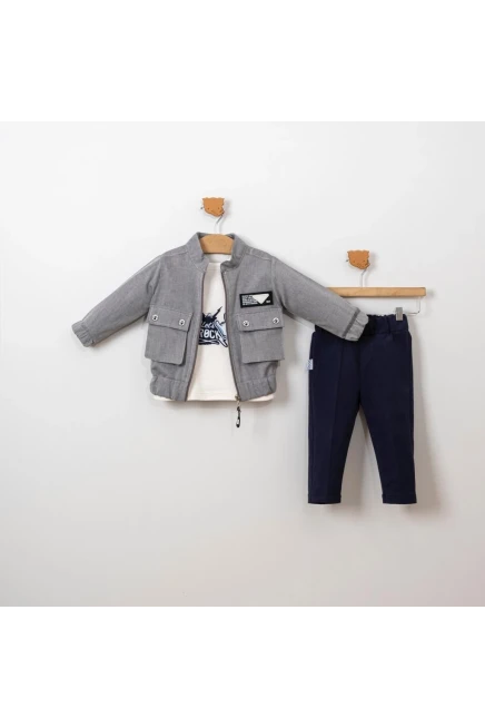 9-24 شهر صبي بدله ستره مع سروال