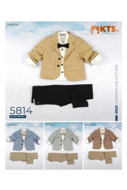Papyonlu Gömlek Ceket Pantolon Takim
