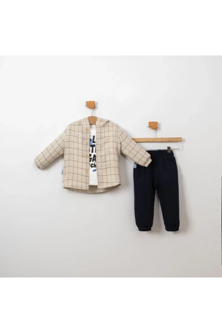 9-24 شهر صبي بدله تيشرت مع سروال