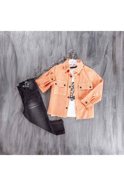 9-24 месяц мальчик Футболка рубашка брюки костюм