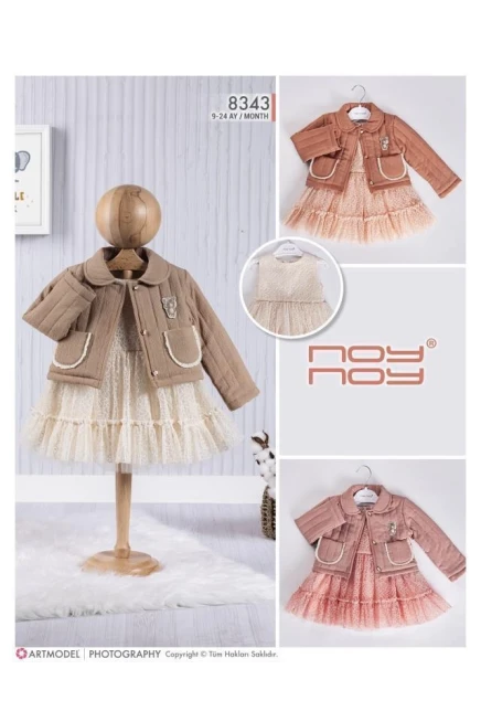 9-24 месяц девочка Платье куртка