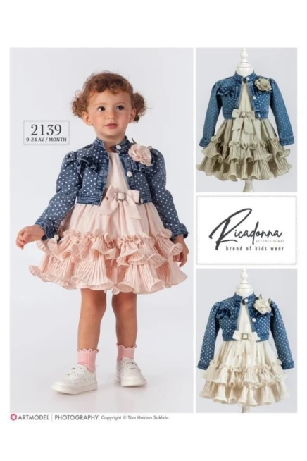 9-24 MONTH Girl DRESS WITH JACKET