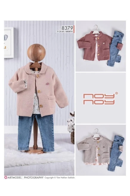 9-24 месяц девочка Вязаной костюм