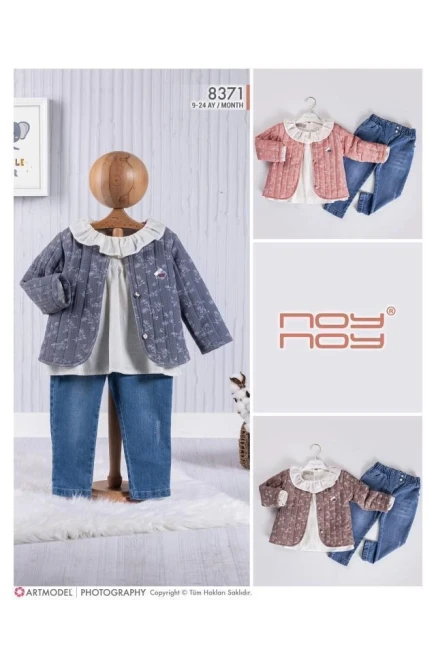 9-24 месяц девочка Костюм с пиджаком и брюками