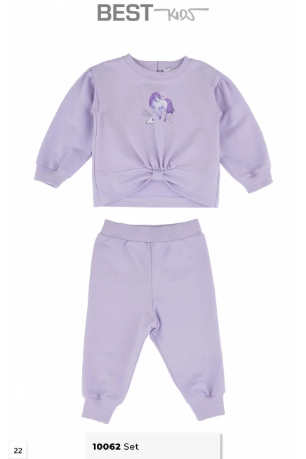 9-24 месяц девочка Спортивный костюм