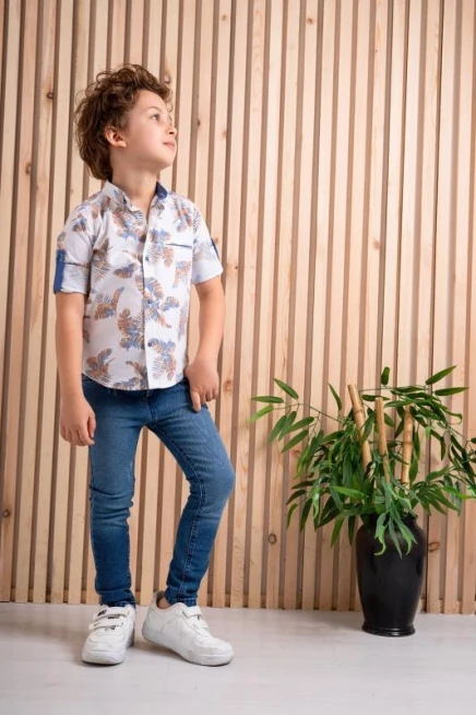 Рубашка брюки костюм