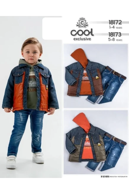 1-4 YEAR Boy PANT SUIT WITH JACKET