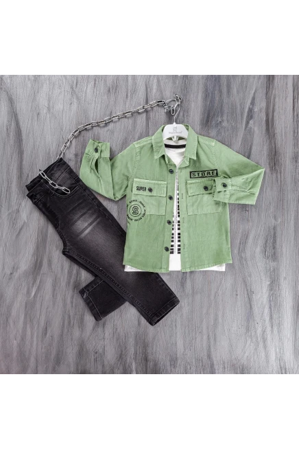 1-4 ГОДА мальчик Футболка рубашка брюки костюм