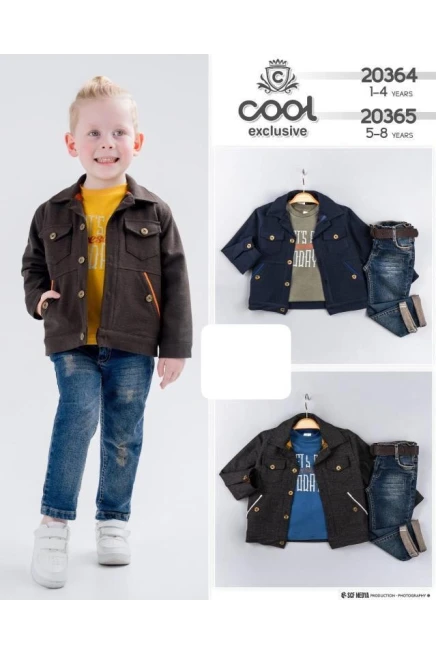 1-4 YEAR TODDLER PANT SUIT WITH JACKET